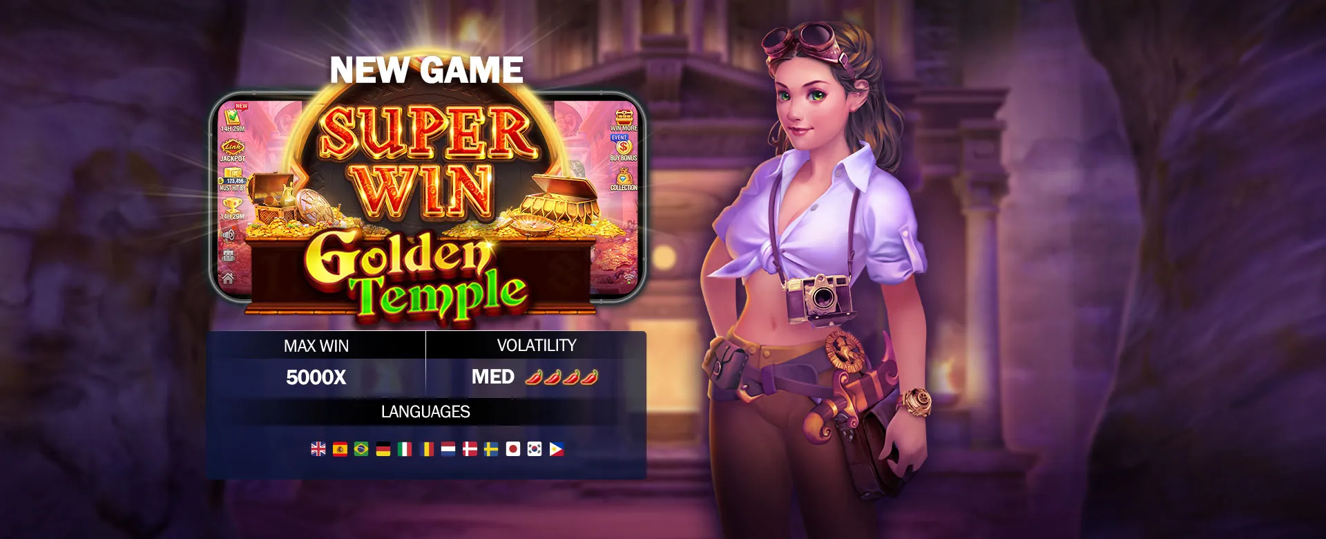 Ace iGaming registration banner showing diverse games and a welcome bonus